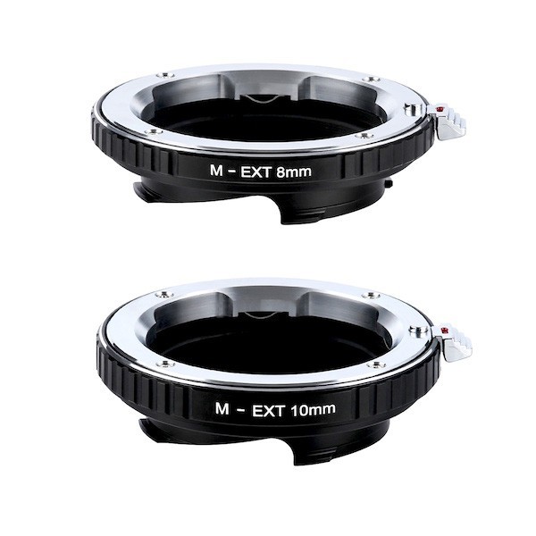 K&F Concept レンズマウントアダプター KF-MM8/10 (ライカMマウント接写リングセット） 8mm / 10mm
