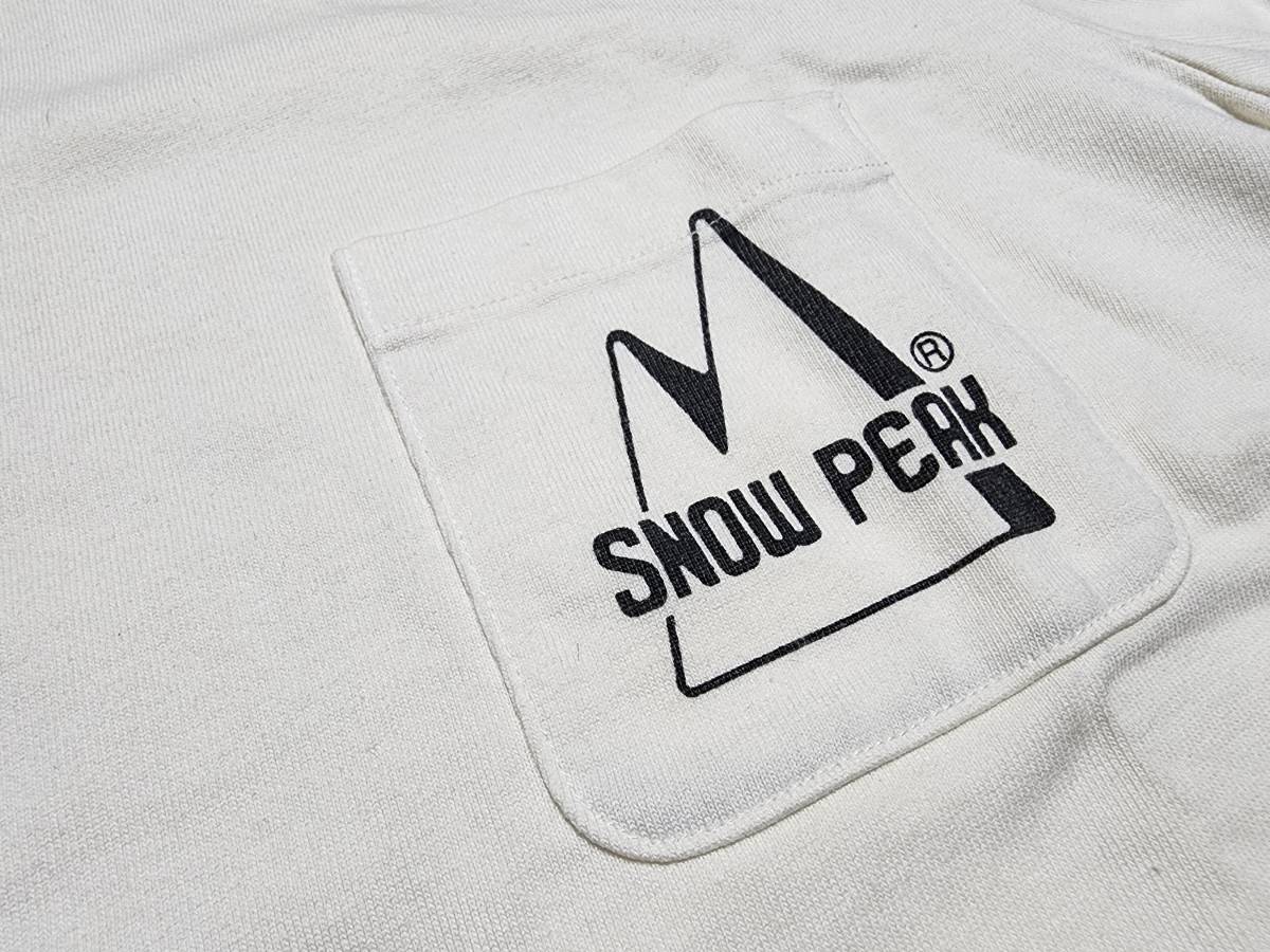 SNOW PEAK×JOURNAL STANDARD relumeスノーピークジャーナルスタンダードレリューム Tシャツ Mの画像3
