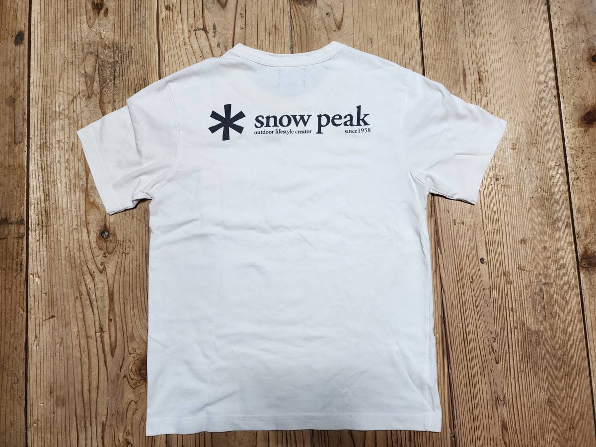 SNOW PEAK×JOURNAL STANDARD relumeスノーピークジャーナルスタンダードレリューム Tシャツ Mの画像2