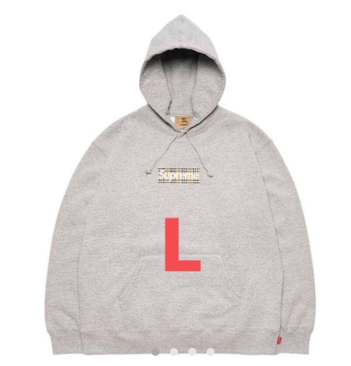 Supreme / Burberry Box Logo Hooded 