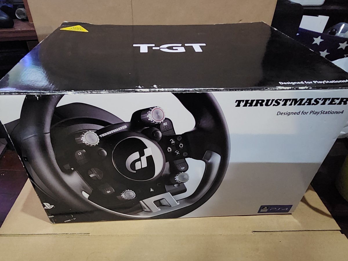 Thrustmaster スラストマスター T-GT 追加パーツ付き 実車ステアリングアダプター SIMPUSH F1ステアリング クイックリリース PS4 PS5 GT7