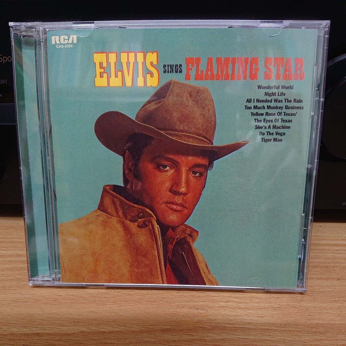 CD ELVIS PRESLEY SINGS FLAMING STAR エルヴィス・プレスリー_画像1