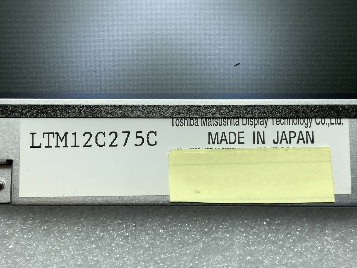 LTM12C275C TOSHIBA 12.1 inch liquid crystal panel 800 * 600 secondhand goods 