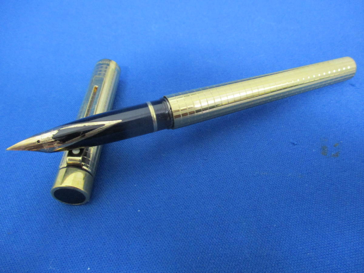 SHEAFFER シェーファー 万年筆 GOLD ELECTROPLATED ペン先刻印 14K 585
