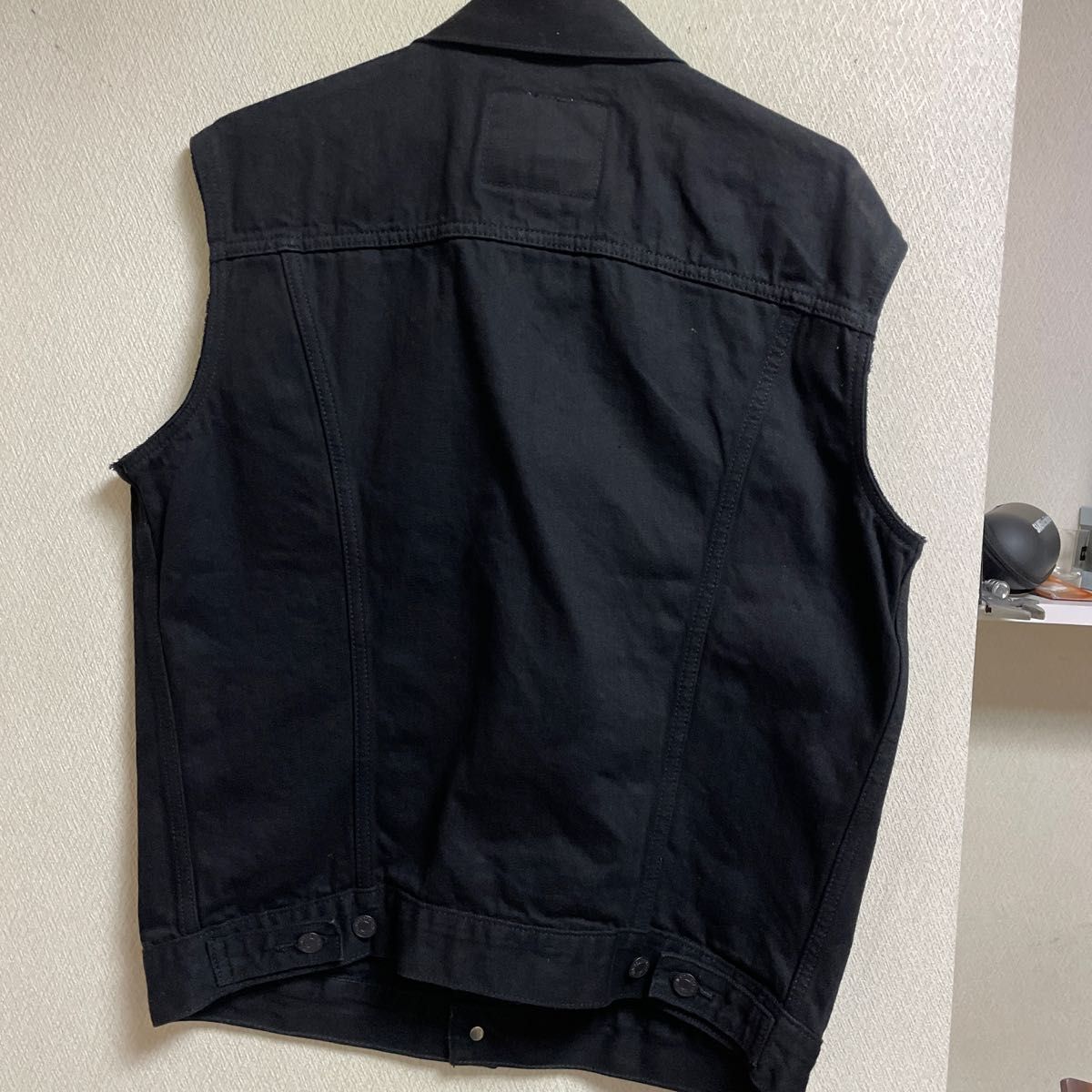 Levi''s デニムベスト ブラック 山田レン着用 Mサイズ|Yahoo Levi''s デニムベスト ブラック 山田レン着用 Mサイズ|Yahoo