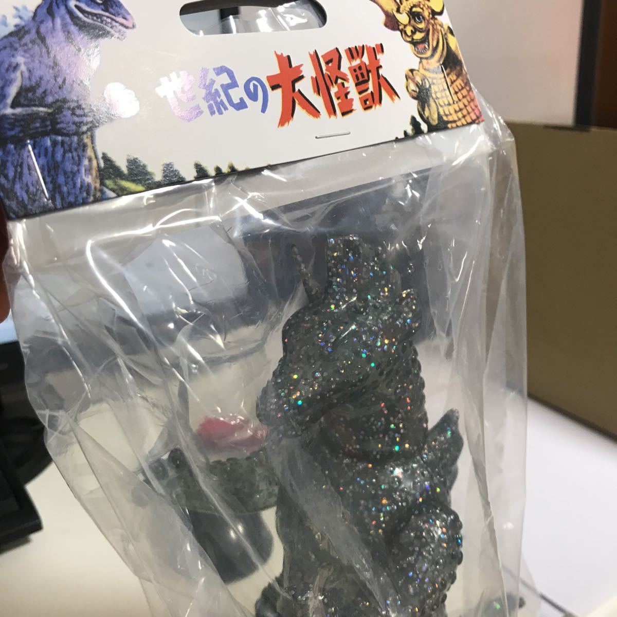 マルサン 350/メカゴジラ ブラック ラメ/ソフビ - メカゴジラ マルサン 350/メカゴジラ ブラック ラメ/ソフビ - メカゴジラ