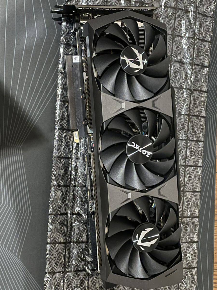 ZOTAC Geforce RTX3080 TRINITY OC 10GB 動作確認済み　中古_画像1