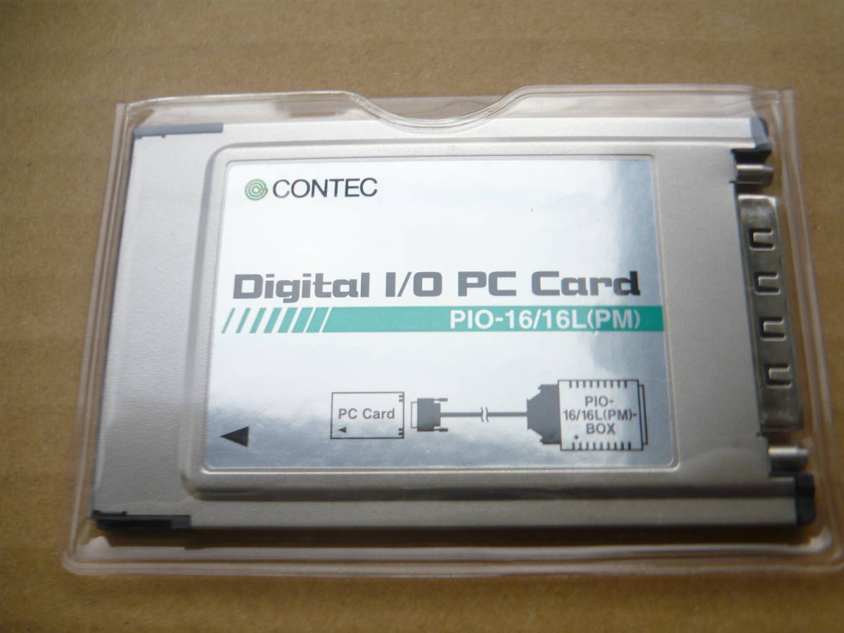 ★【送料無料】【新品・未使用】CONTEC PIO16-16L(PM)-CARD デジタル入出力 PCMCIA PCカード 16ch/16ch★