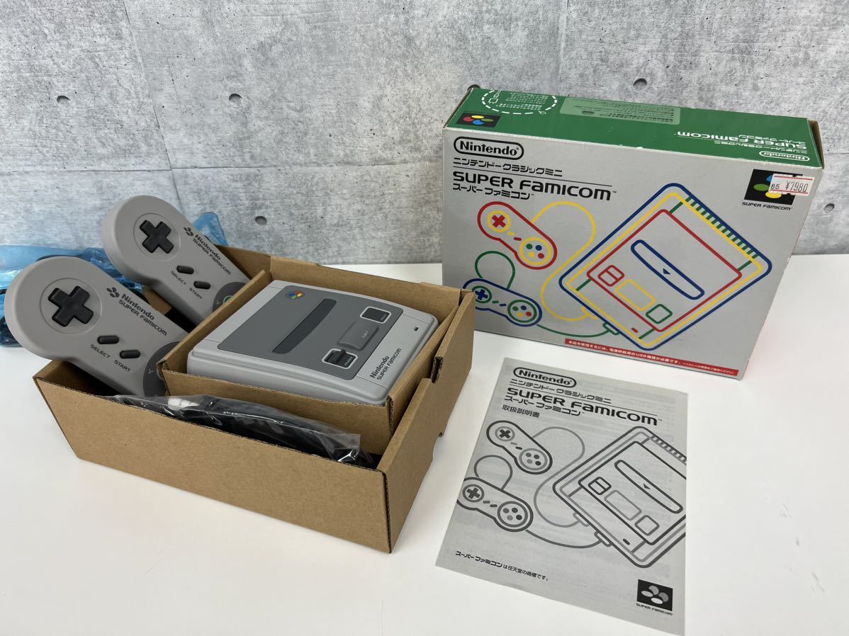 1円〜 完動美品【ニンテンドークラシックミニスーパーファミコン CLV