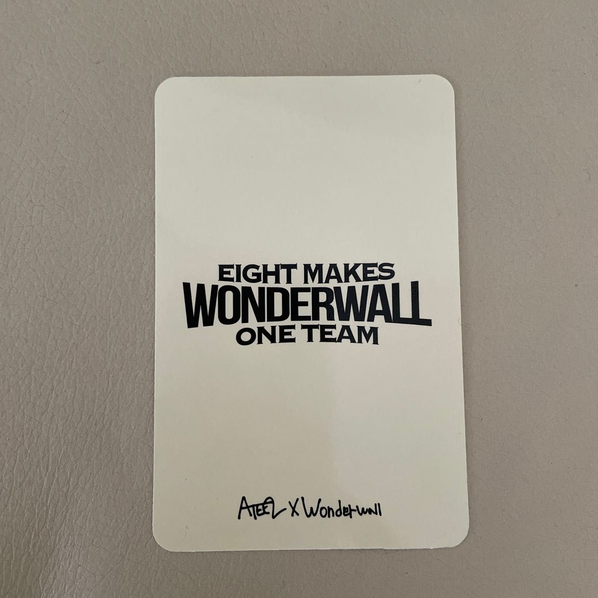 ATEEZ wonderwall トレカ サン|PayPayフリマ