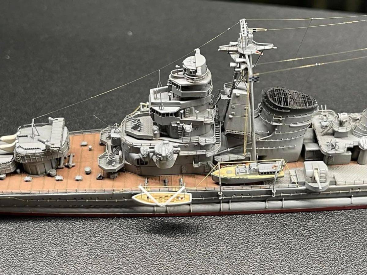 日本海軍 重巡洋艦　青葉　1/700 完成品