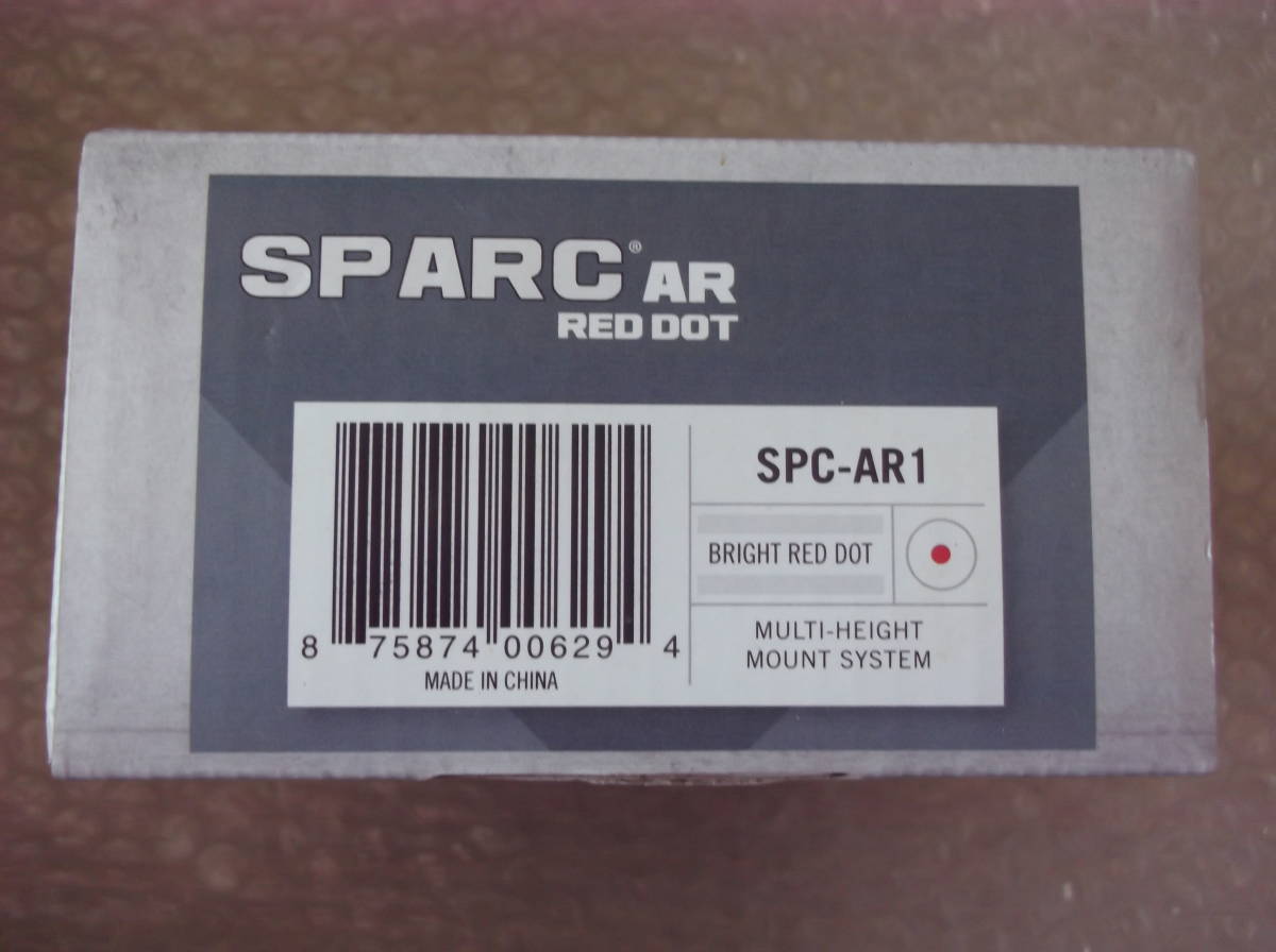 未使用新品 SPARC AR Red Dot SPC-AR1 ダットサイト 現状渡し品 _画像2