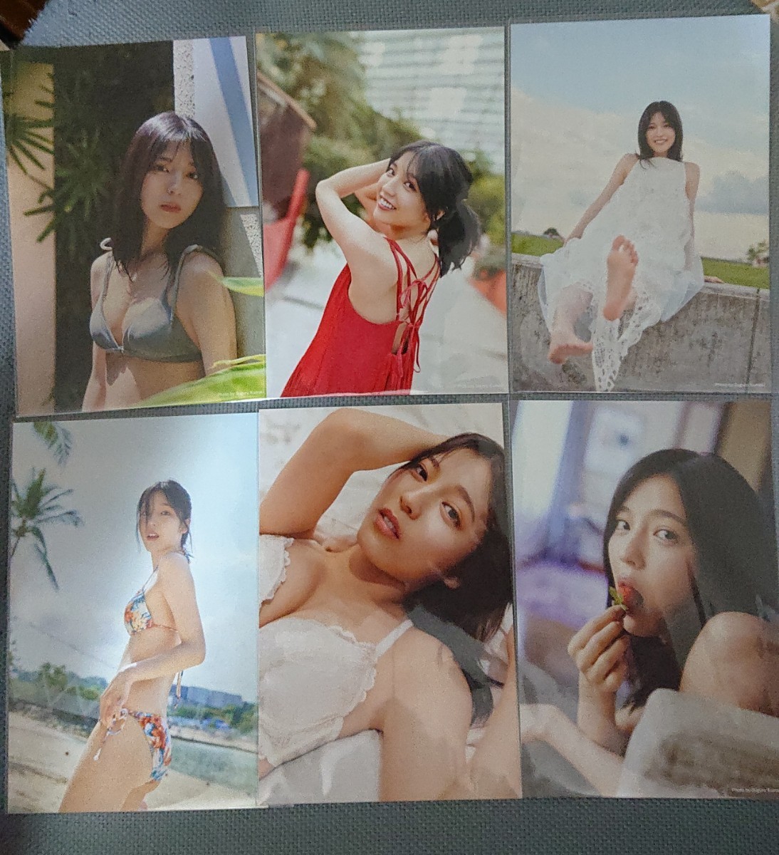 乃木坂46 早川聖来 卒業記念写真集 また、いつか 封入特典 ポストカード 6種コンプ_画像1