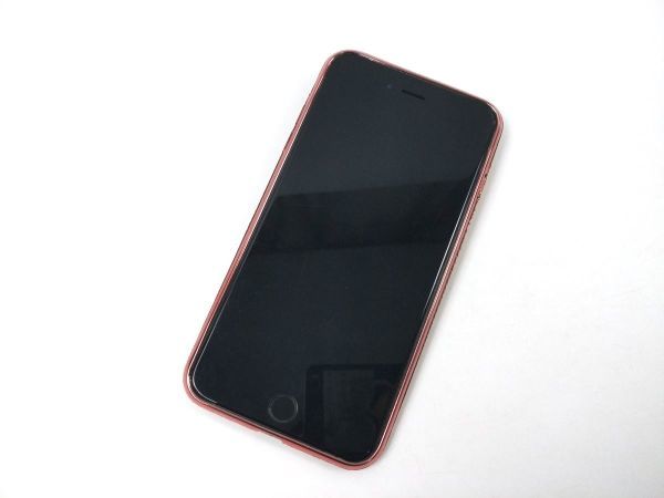 iPhone 7 Plus/8 Plus スマホリング付き ラインストーン キラキラ ソフトカバー ケース ピンク_画像2