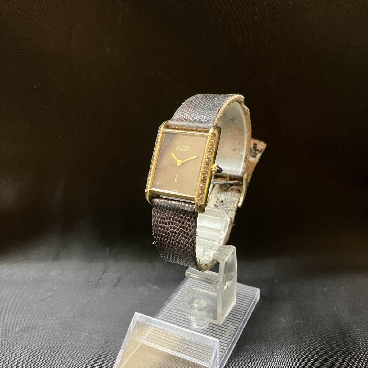驚きの値段】 腕時計 ELECTROPLATED GOLD 18K luxe de Catena レア