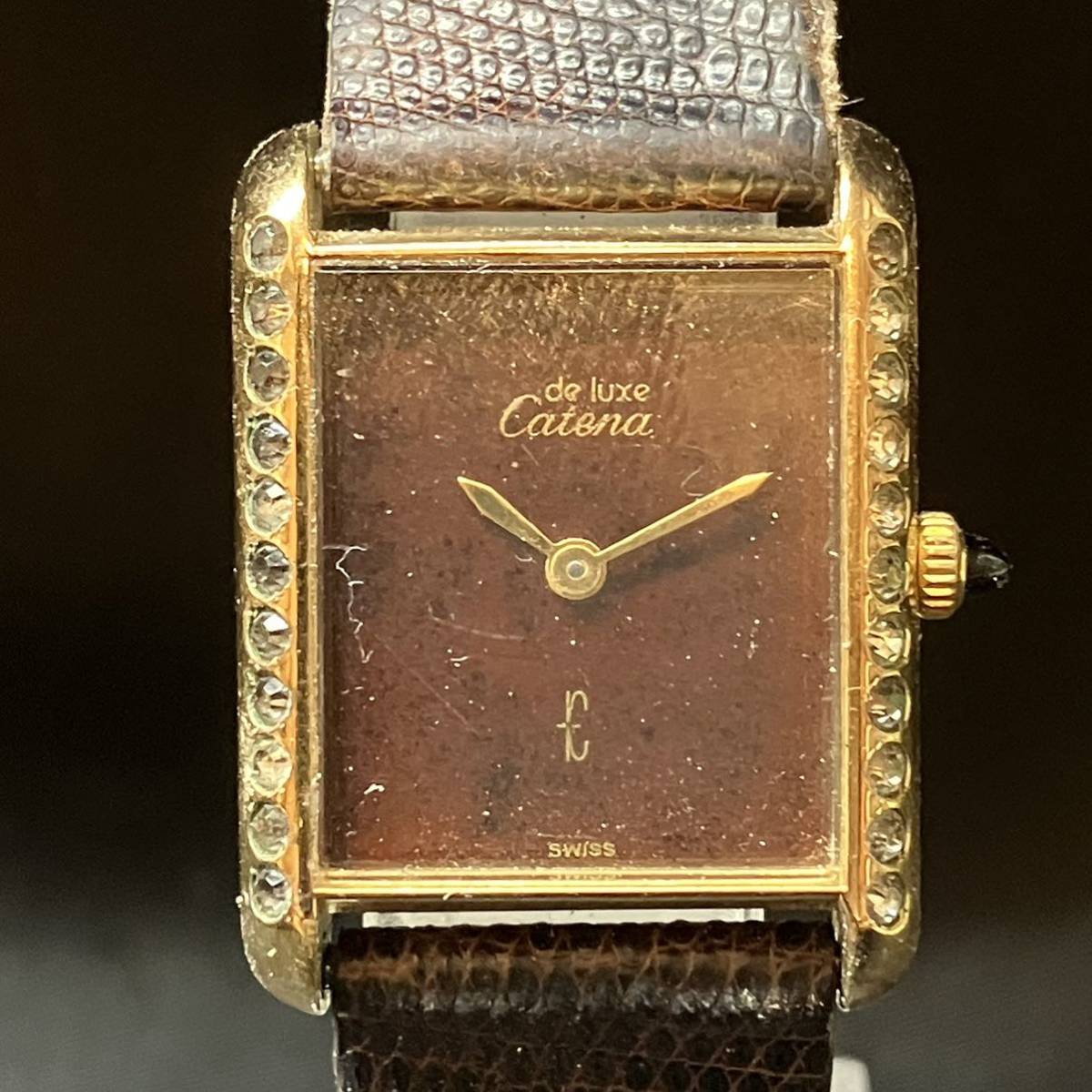 お得セット 腕時計 ELECTROPLATED GOLD 18K luxe de Catena レア 希少