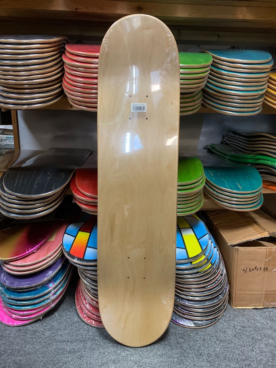 極上品質 スケボー スケートボード ブランク デッキ 7.75