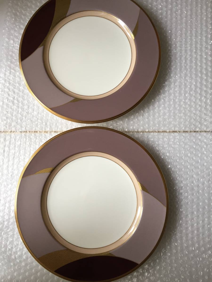 ノリタケ Noritake スタジオコレクション 飛鳥野 2枚セット 食器 美品 大皿 直径 約27㎝