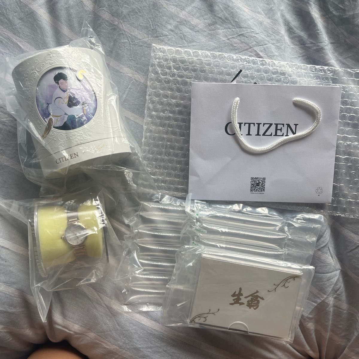 羽生結弦　CITIZEN シチズンコラボ  SEIMEI生翕