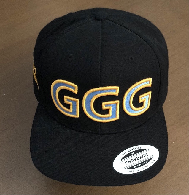 Gennady Golovkin колпак чёрный GGG вышивка CAP шляпа бокс нравится тоже gennaji-gorof gold 