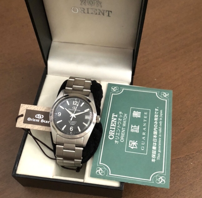 大人気定番商品 クラシック スター オリエント ORIENT 黒 AUTOMATIC