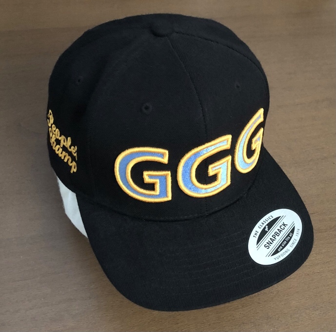 Gennady Golovkin колпак чёрный GGG вышивка CAP шляпа бокс нравится тоже gennaji-gorof gold 