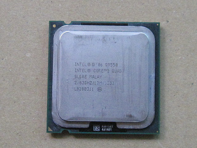 intel Core 2 Quad Q9550S SLGAE LGA775 5500/20909_画像1