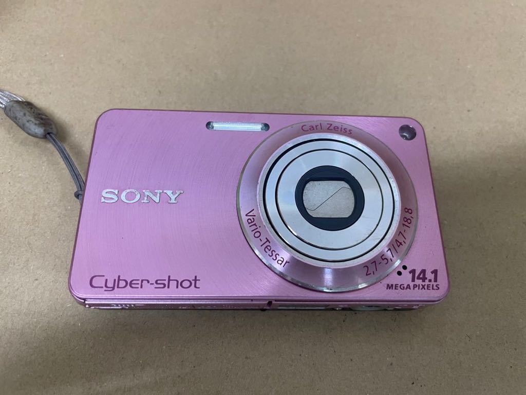 返品交換不可】 N248/SONY デジタルカメラ DSC-W350 shot Cyber ソニー