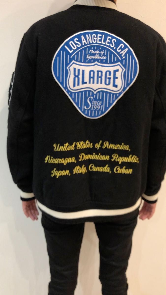美品】エクストララージ XLARGE 半袖Tシャツ XL スプレーペイント 白