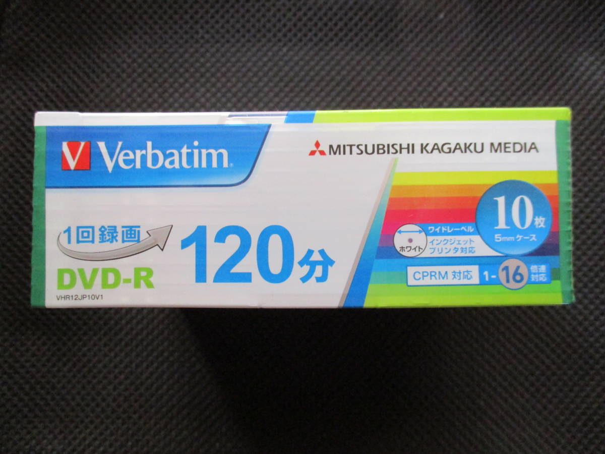 Mitsubishi химия носитель информации Verbatim DVD-R 120 минут CPRM соответствует 1-16 скоростей соответствует 4.7GB 5mm кейс Hi-Vision соответствует 10 листов стоимость доставки 940 иен ~ (^^!