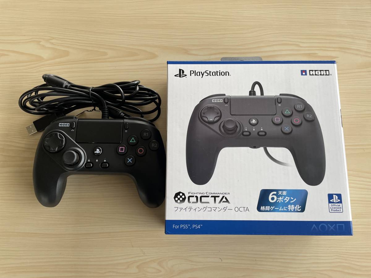 Yahoo!オークション - 【美品】HORI ファイティングコマンダー OCTA PS...