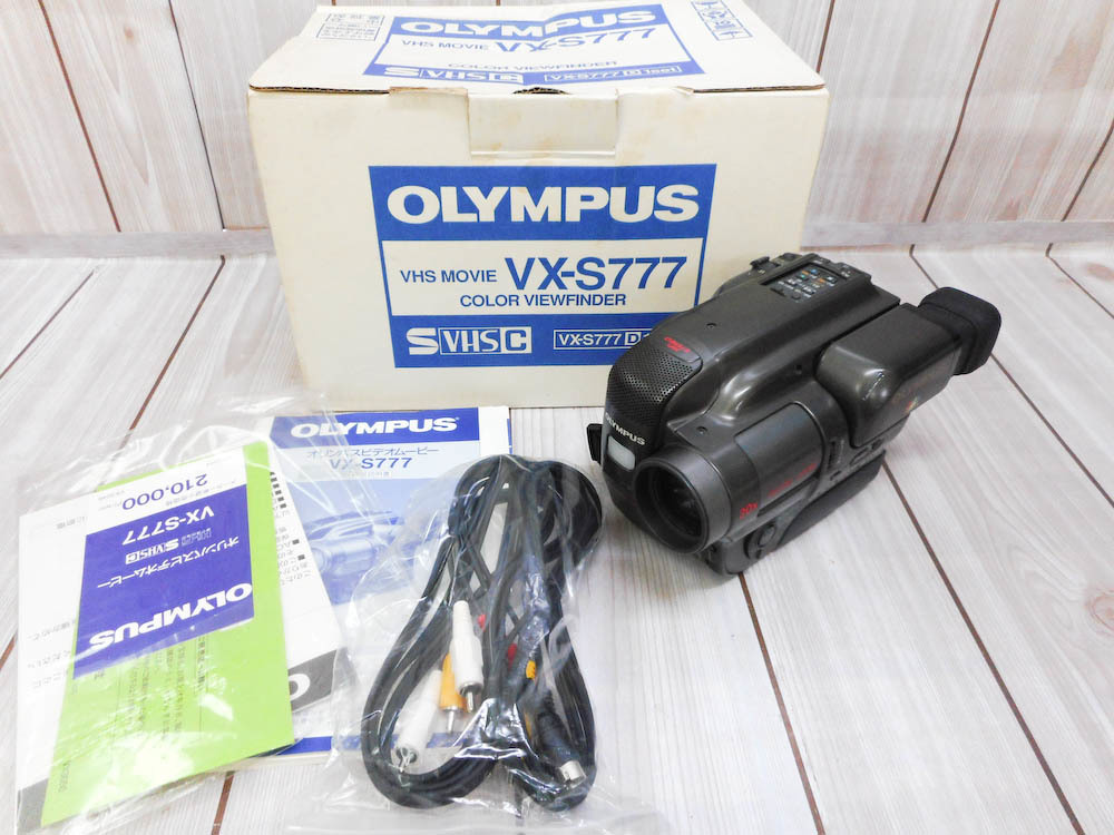  Junk VHS-C video camera * Olympus VX-S777^D-63