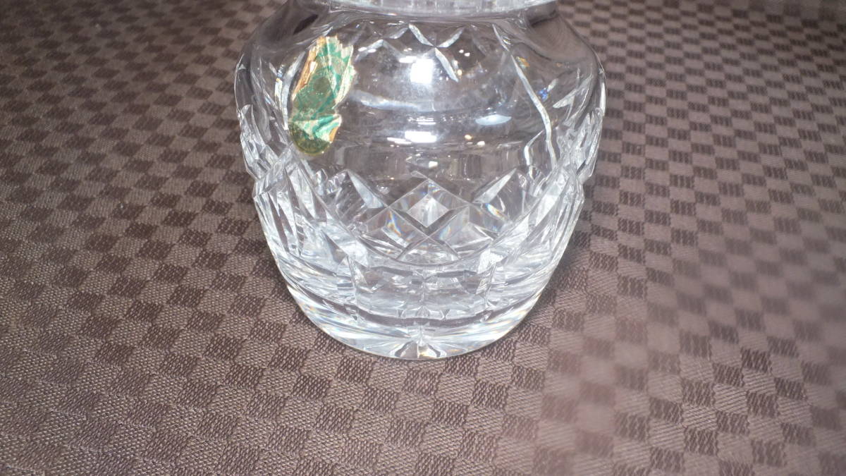 WATERFORD ウォーターフォード グラス シュガーポット 食器 インテリア 砂糖入れ ティータイムの画像3