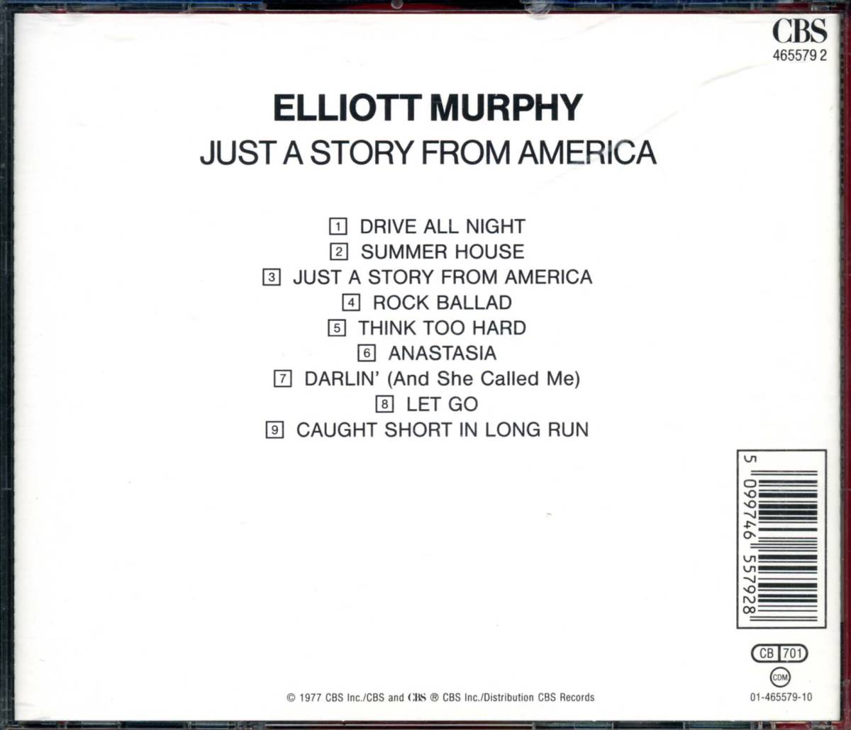 Elliott MURPHY★Just a Story From America [エリオット マーフィー]_画像2