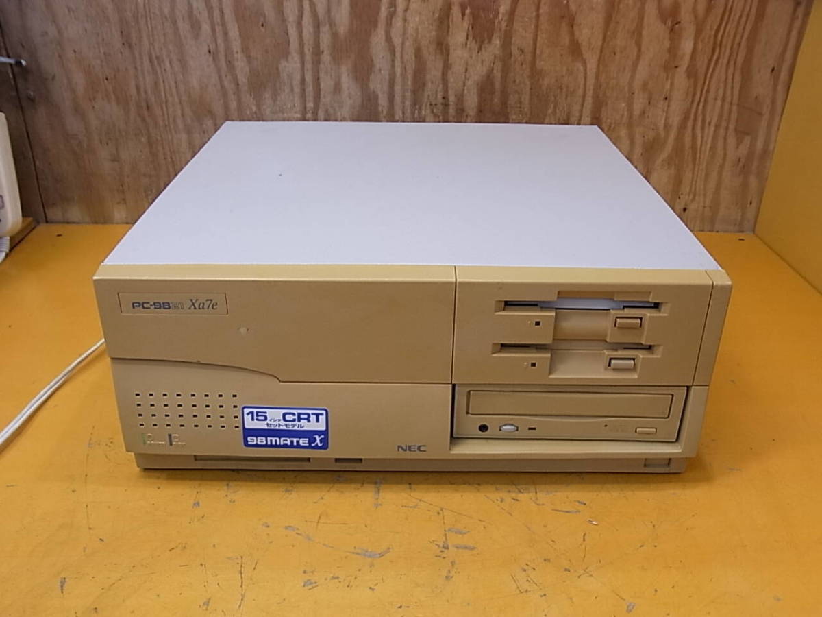 ◆A/752○NEC☆PC-9821Xa7e/S15☆CD☆HDD代替CF☆【送料無料】_画像1