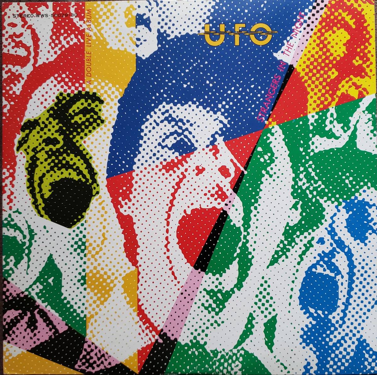 12inch 日本盤 UFO ■ STRANGERS IN THE NIGHT ■ 2枚組LIVE_画像1