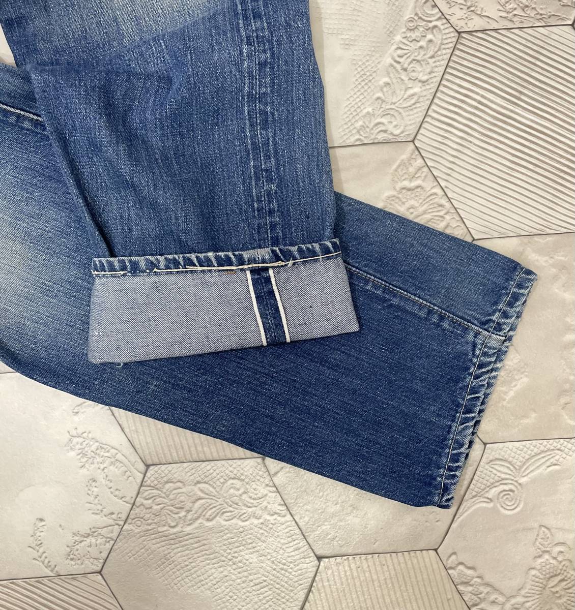 60s ヴィンテージ LEVI'S リーバイス 501 ビッグE 刻印8 W30_画像6