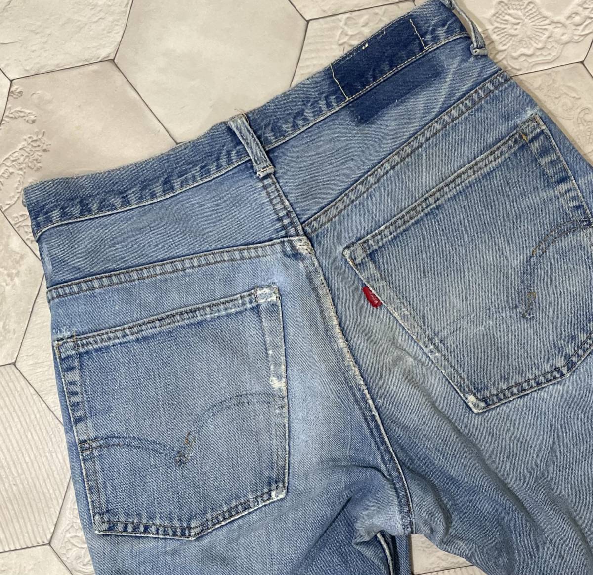 70s ヴィンテージ LEVI'S リーバイス 517 初期ビッグE W32｜PayPayフリマ