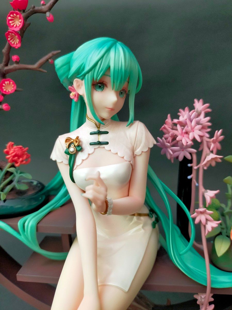 Myethos 1/7スケール VOCALOID 初音ミク 韶華Ver. ABS&PVC製 塗装済み完成品フィギュア 団扇付き