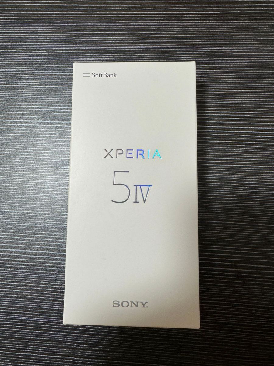 【新品】値下げ不可　SONY Xperia 5 Ⅳ A204SO ブラック　未使用品 一括購入済 SIMロック解除済み