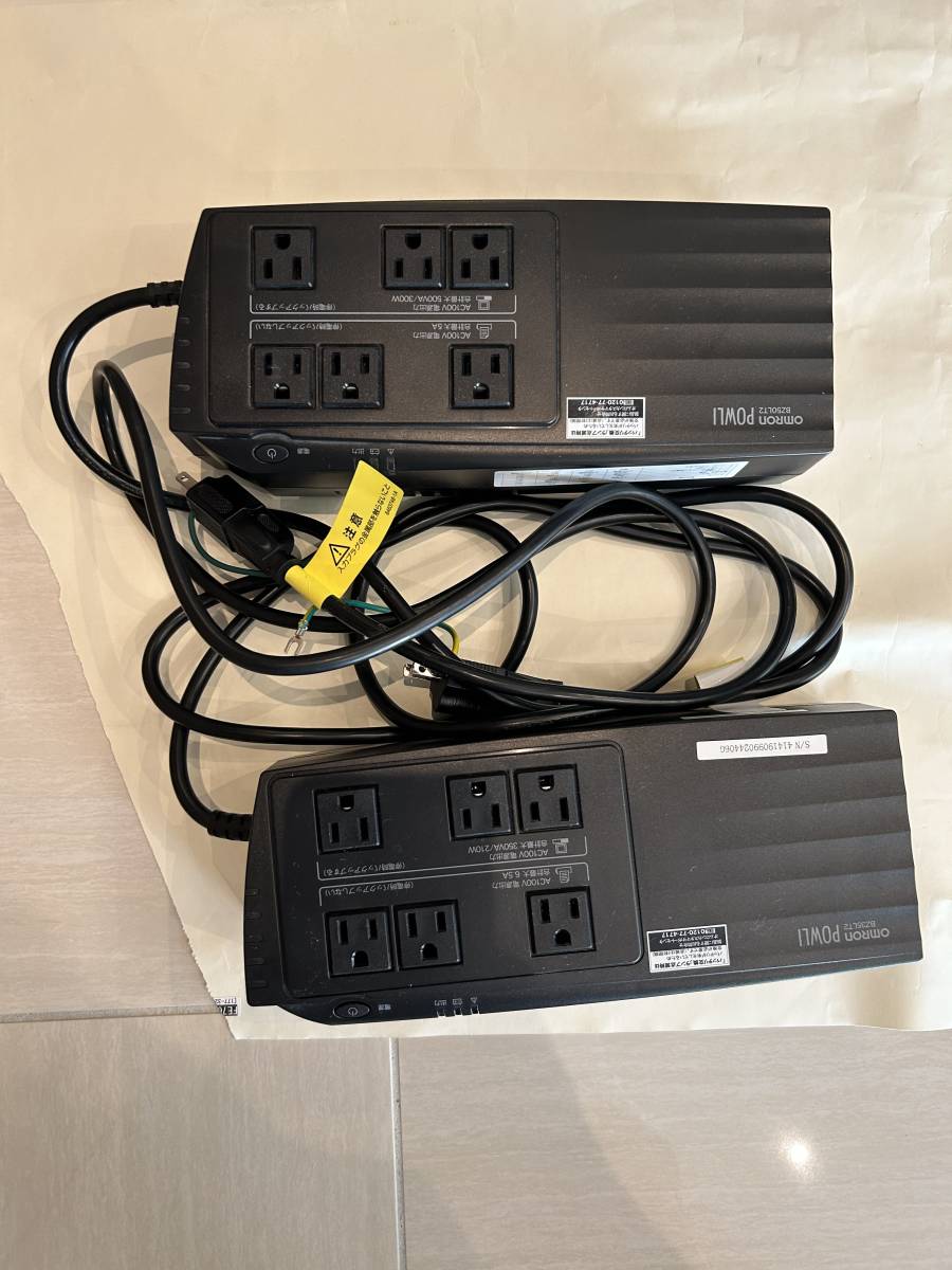 オムロンOMRON UPS無停電電源装置BZ50LT2 2個セット中古商品细节| 雅虎