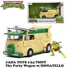 1:24 TURTLES THE PARTY WAGON w/ DONATELLO [ta-toruz] minicar 