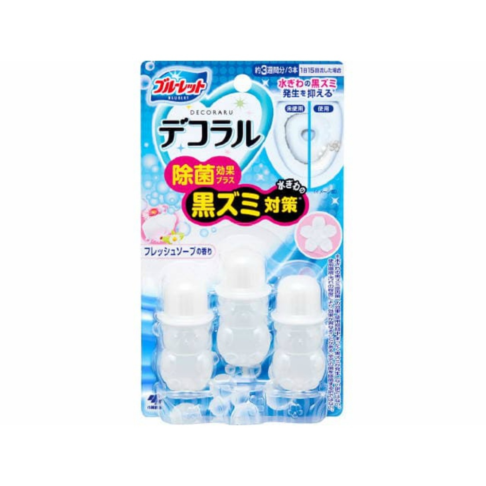 ブルーレットデコラル除菌効果プラス フレッシュソープ 22.5g × 56点