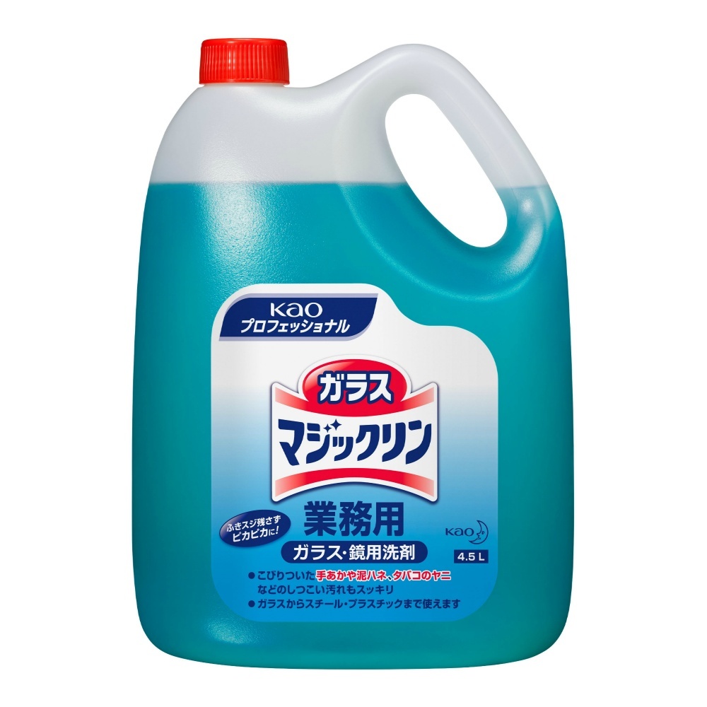数々のアワードを受賞】 ガラスマジックリン業務用4.5L 4点 × 掃除一般