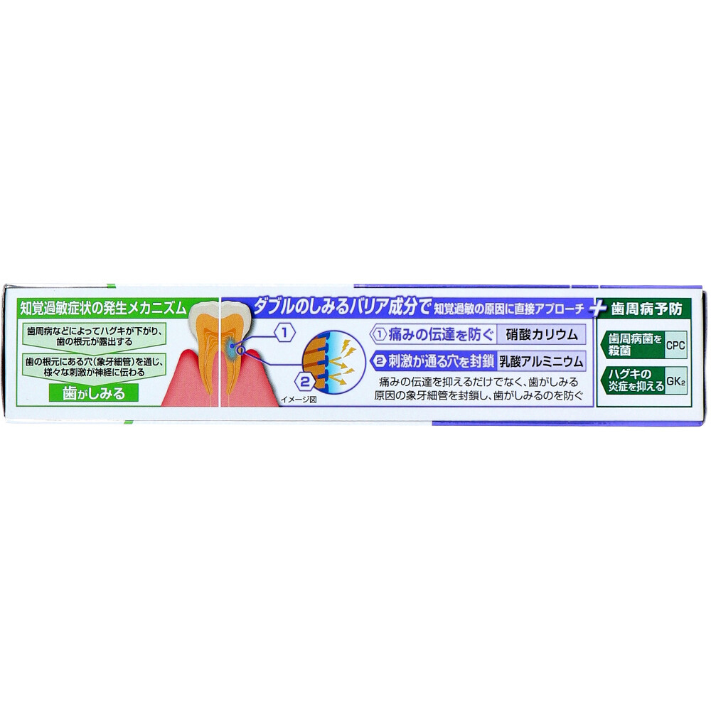 GUM ガム・知覚過敏ラボ デンタルペースト 薬用ハミガキ マイルドハーブ 90g_画像2