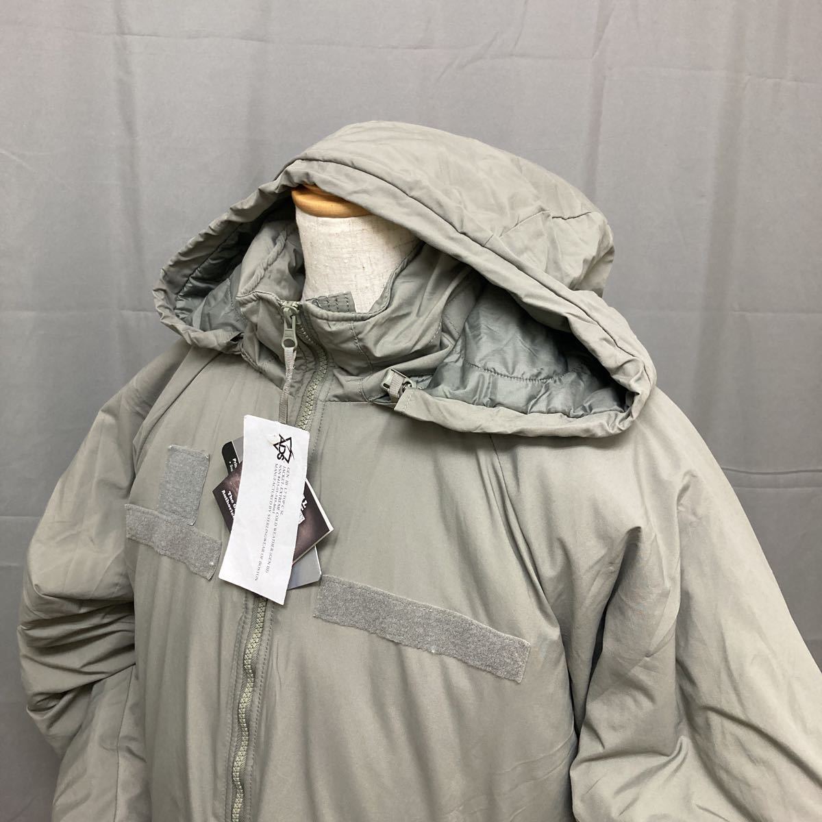 【米軍実物】ECWCS LEVEL7 Jacket US ARMY GEN Ⅲ プリマロフト PCU　サイズ:S/L Sterlingwear タグ付き〈軍放出品〉_画像3