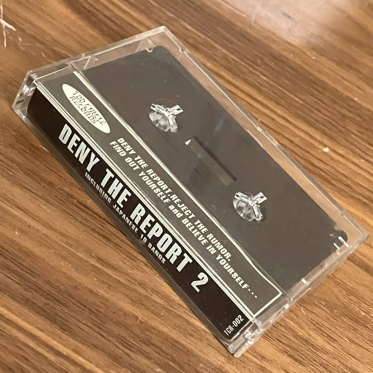 V.A [ DENY THE REPORT 2 ] cassette tape / TCR-002(TOO CIRCLE RECORDS)
