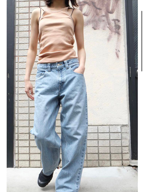 FUMIKA UCHIDA フミカウチダ SS DENIM WIDE TAPERED PANTSLIGHT BLUE  デニムワイドテーパードパンツ ヴィンテージ ライトブルー