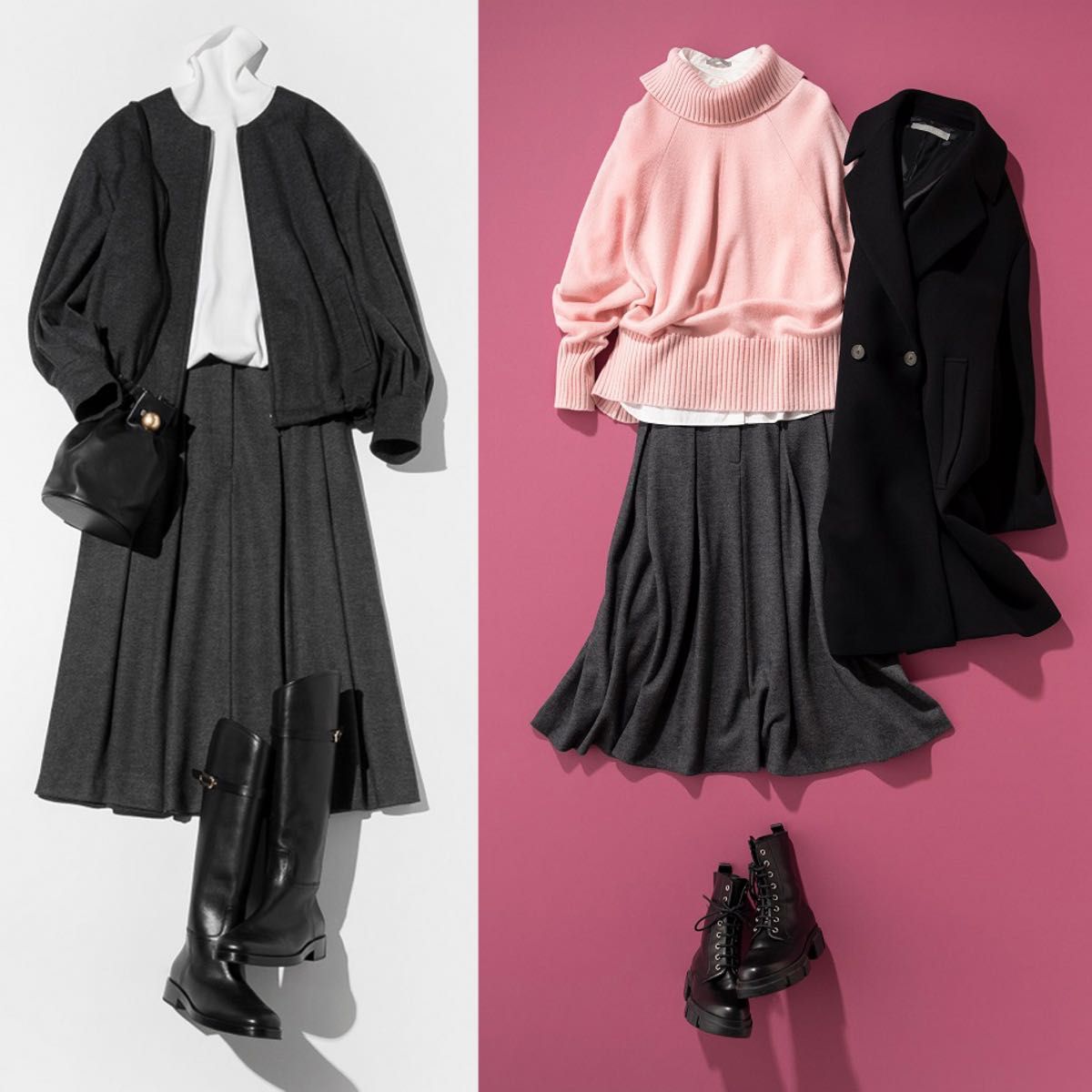 theory luxe 22AW 完売 圧縮ウールジャージー フレアスカート新品 theory luxe 22AW 完売 圧縮ウールジャージー フレアスカート新品