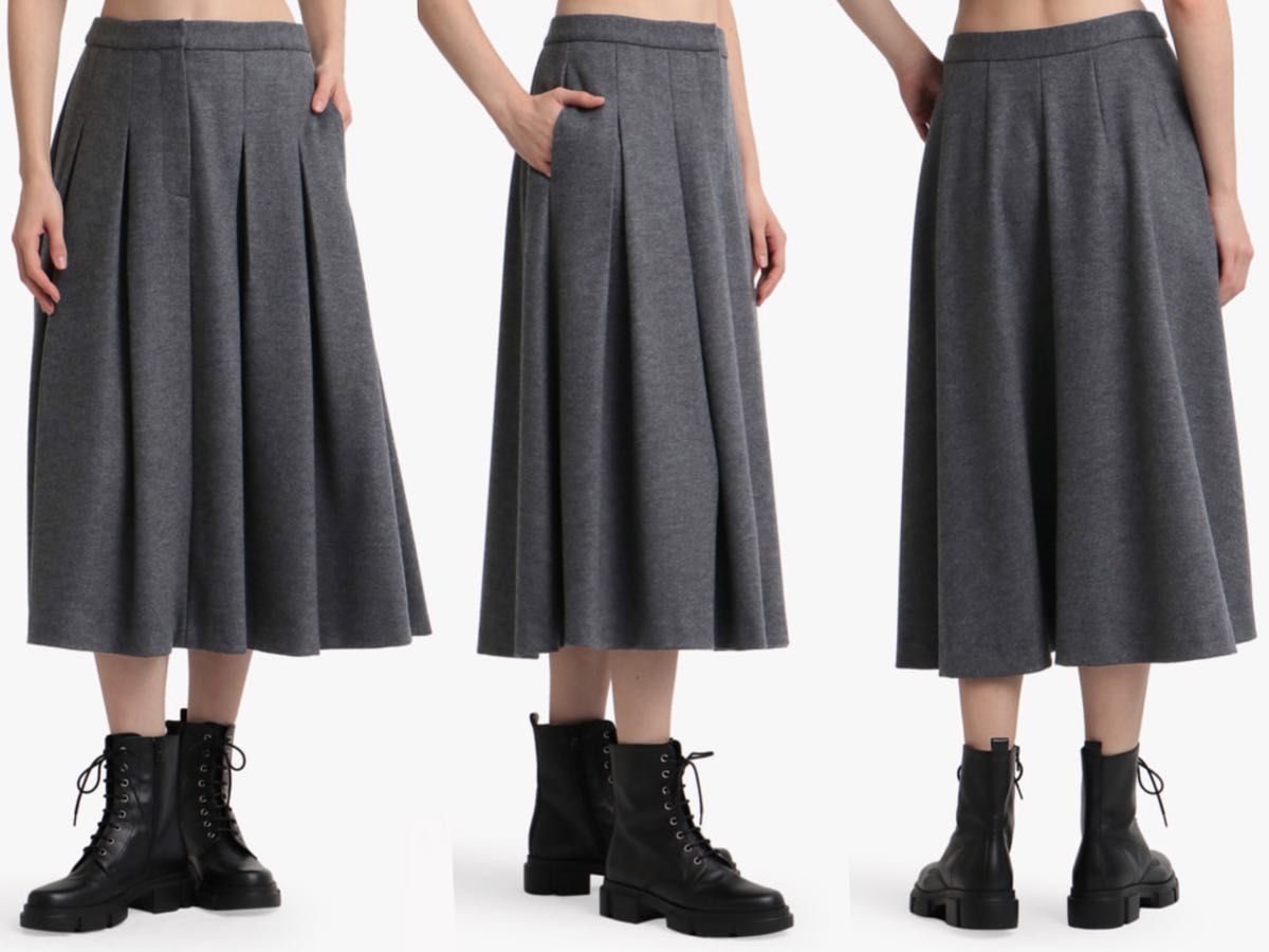 theory luxe 22AW 完売 圧縮ウールジャージー フレアスカート新品 theory luxe 22AW 完売 圧縮ウールジャージー フレアスカート新品